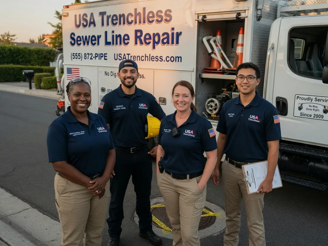 Sewer Line Repair company in Southmayd, TX